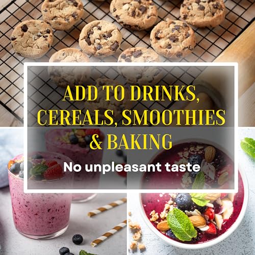 100% Pure Hydrolysed Collagen Peptides Powder - 400g Tub | Halal & Grass-Fed Bovine Collagen